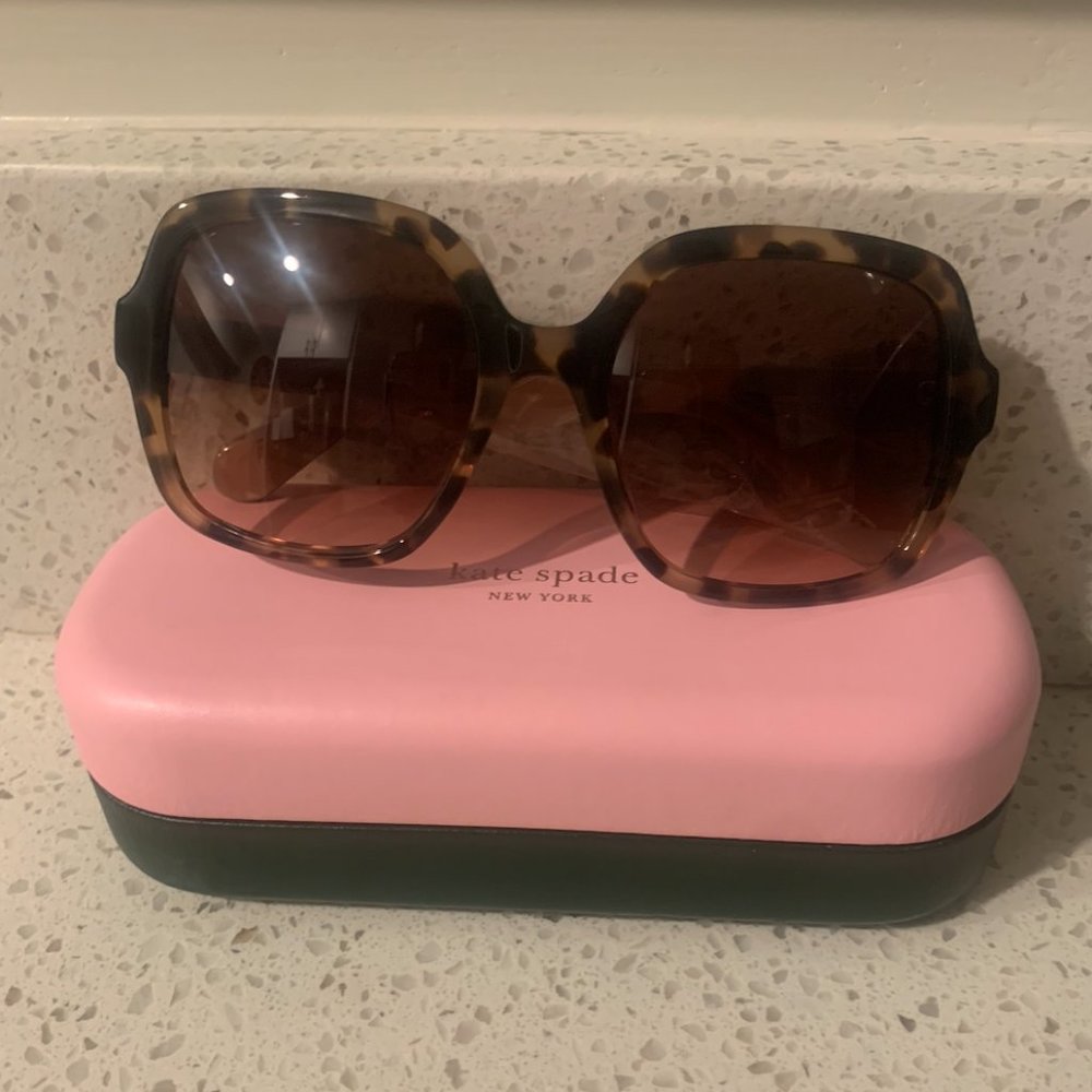NEW -  Kate Spade Square Tortoise Shell Glasses